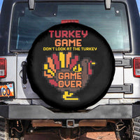 Funny Thanksgiving Turkey Spare Tire Cover Turkey Game Dont Look At The Turkey - Wonder Print Shop
