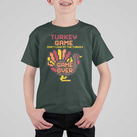 Funny Thanksgiving Turkey T Shirt For Kid Turkey Game Dont Look At The Turkey - Wonder Print Shop