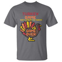 Funny Thanksgiving Turkey T Shirt Turkey Game Dont Look At The Turkey - Wonder Print Shop