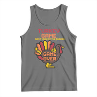 Funny Thanksgiving Turkey Tank Top Turkey Game Dont Look At The Turkey - Wonder Print Shop
