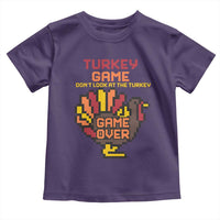 Funny Thanksgiving Turkey Toddler T Shirt Turkey Game Dont Look At The Turkey - Wonder Print Shop