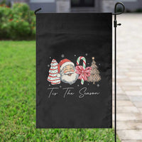 Funny Tis The Season Christmas Garden Flag Xmas Holiday Family Matching Santa Xmas Tree - Wonder Print Shop