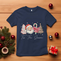 Funny Tis The Season Christmas T Shirt Xmas Holiday Family Matching Santa Xmas Tree - Wonder Print Shop