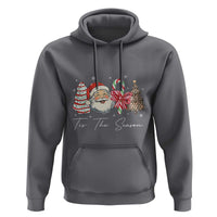 Funny Tis The Season Christmas Hoodie Xmas Holiday Family Matching Santa Xmas Tree - Wonder Print Shop