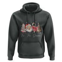 Funny Tis The Season Christmas Hoodie Xmas Holiday Family Matching Santa Xmas Tree - Wonder Print Shop