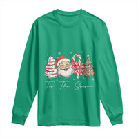 Funny Tis The Season Christmas Long Sleeve Shirt Xmas Holiday Family Matching Santa Xmas Tree - Wonder Print Shop