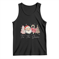 Funny Tis The Season Christmas Tank Top Xmas Holiday Family Matching Santa Xmas Tree - Wonder Print Shop