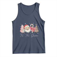Funny Tis The Season Christmas Tank Top Xmas Holiday Family Matching Santa Xmas Tree - Wonder Print Shop