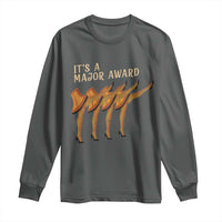 Funny Christmas Movie It's A Major Award Long Sleeve Shirt Italian Leg Lamp - Wonder Print Shop