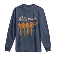 Funny Christmas Movie It's A Major Award Long Sleeve Shirt Italian Leg Lamp - Wonder Print Shop