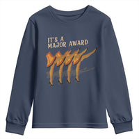 Funny Christmas Movie It's A Major Award Youth Sweatshirt Italian Leg Lamp - Wonder Print Shop