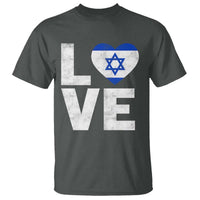 I Love Israel Jewish Gifts Star of David Israeli T Shirt - Wonder Print Shop