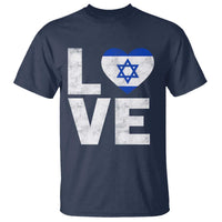 I Love Israel Jewish Gifts Star of David Israeli T Shirt - Wonder Print Shop