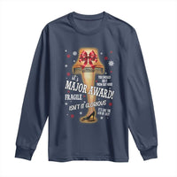 Funny Christmas Movie Long Sleeve Shirt It Is A Major Award Fragile Italian Leg Lamp - Wonder Print Shop