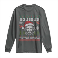 Funny Go Jesus It Is Your Birthday Long Sleeve Shirt Christian Christmas Party - Wonder Print Shop