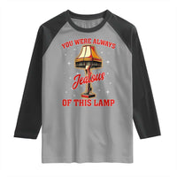Funny Christmas Movie Raglan Shirt You Were Always Jealous Of This Lamp Italian Leg Lamp - Wonder Print Shop