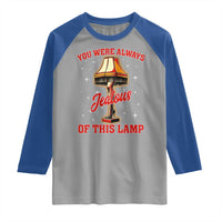 Funny Christmas Movie Raglan Shirt You Were Always Jealous Of This Lamp Italian Leg Lamp - Wonder Print Shop