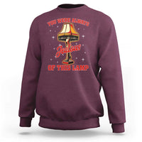 Funny Christmas Movie Sweatshirt You Were Always Jealous Of This Lamp Italian Leg Lamp - Wonder Print Shop