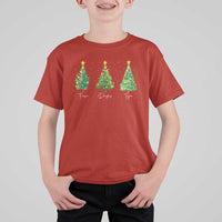 Funny Subtle FDT Resist Christmas T Shirt For Kid Fraser Douglass Trojan Xmas Tree - Wonder Print Shop