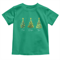 Funny Subtle FDT Resist Christmas Toddler T Shirt Fraser Douglass Trojan Xmas Tree - Wonder Print Shop