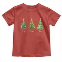 Funny Subtle FDT Resist Christmas Toddler T Shirt Fraser Douglass Trojan Xmas Tree - Wonder Print Shop