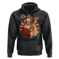 Funny Christmas Do It Lady Hoodie Mustache Guy Meme Santa Cosplay - Wonder Print Shop