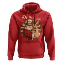 Funny Christmas Do It Lady Hoodie Mustache Guy Meme Santa Cosplay - Wonder Print Shop