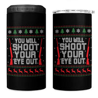 Funny You'll Shoot Your Eye Out Kid 4 in 1 Can Cooler Tumbler Christmas Movie Guns - Wonder Print Shop