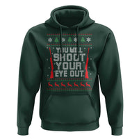 Funny You'll Shoot Your Eye Out Kid Hoodie Christmas Movie Guns - Wonder Print Shop