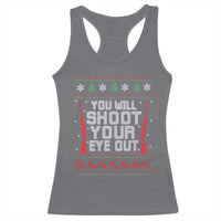 Funny You'll Shoot Your Eye Out Kid Racerback Tank Top Christmas Movie Guns - Wonder Print Shop