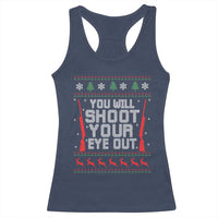 Funny You'll Shoot Your Eye Out Kid Racerback Tank Top Christmas Movie Guns - Wonder Print Shop