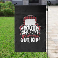 Funny You Will Shoot Your Eye Out Kid Garden Flag Christmas Movie Glasses Hat - Wonder Print Shop