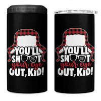 Funny You Will Shoot Your Eye Out Kid 4 in 1 Can Cooler Tumbler Christmas Movie Glasses Hat - Wonder Print Shop