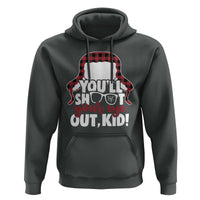 Funny You Will Shoot Your Eye Out Kid Hoodie Christmas Movie Glasses Hat - Wonder Print Shop