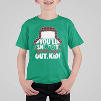 Funny You Will Shoot Your Eye Out Kid T Shirt For Kid Christmas Movie Glasses Hat - Wonder Print Shop