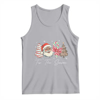 Funny Black Christmas Tank Top Tis The Season African American Santa - Wonder Print Shop