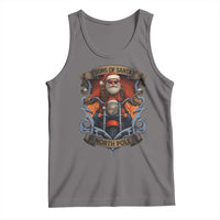 Funny Christmas Motorcycle Santa Tank Top Sons Of Santa North Pole Xmas Biker - Wonder Print Shop