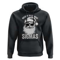 Funny Christmas Santa Hoodie Merry Rizzmas Sigmas Charisma Rizz Santa Claus