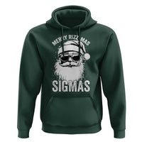 Funny Christmas Santa Hoodie Merry Rizzmas Sigmas Charisma Rizz Santa Claus