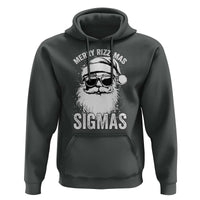 Funny Christmas Santa Hoodie Merry Rizzmas Sigmas Charisma Rizz Santa Claus