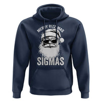 Funny Christmas Santa Hoodie Merry Rizzmas Sigmas Charisma Rizz Santa Claus