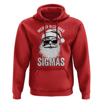 Funny Christmas Santa Hoodie Merry Rizzmas Sigmas Charisma Rizz Santa Claus