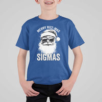 Funny Christmas Santa T Shirt For Kid Merry Rizzmas Sigmas Charisma Rizz Santa Claus - Wonder Print Shop