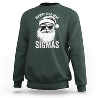Funny Christmas Santa Sweatshirt Merry Rizzmas Sigmas Charisma Rizz Santa Claus - Wonder Print Shop