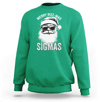 Funny Christmas Santa Sweatshirt Merry Rizzmas Sigmas Charisma Rizz Santa Claus - Wonder Print Shop