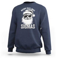 Funny Christmas Santa Sweatshirt Merry Rizzmas Sigmas Charisma Rizz Santa Claus - Wonder Print Shop