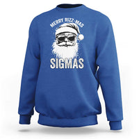 Funny Christmas Santa Sweatshirt Merry Rizzmas Sigmas Charisma Rizz Santa Claus - Wonder Print Shop
