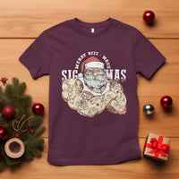 Funny Christmas Santa T Shirt Merry Rizzmas Sigmas Charisma Rizz Santa - Wonder Print Shop