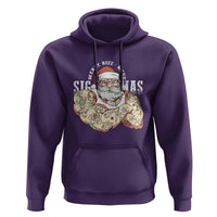 Funny Christmas Santa Hoodie Merry Rizzmas Sigmas Charisma Rizz Santa