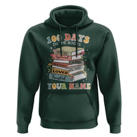 Personalized 100 Days In The Books Hoodie Custom Name Mr Mrs Teachers 100th Days Of School